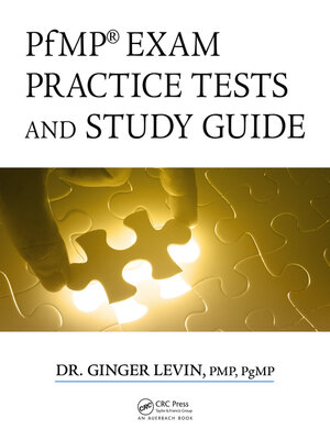 cover image of PfMP Exam Practice Tests and Study Guide